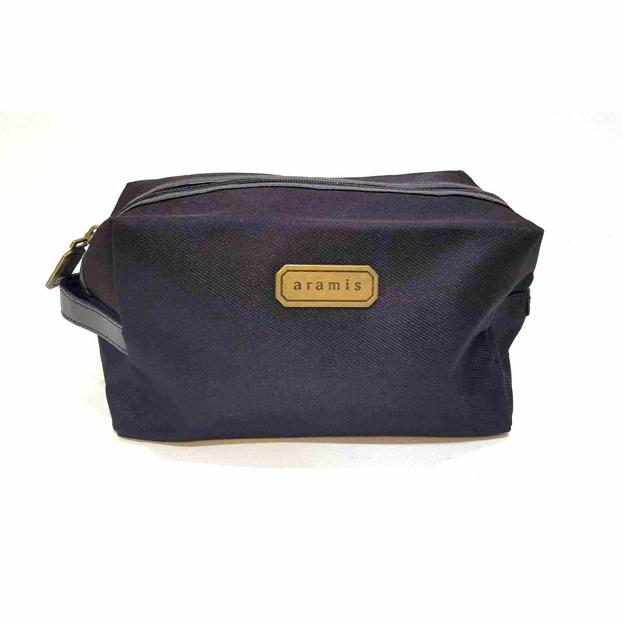 Aramis Classic Brown Mens Toiletry Wash Bag