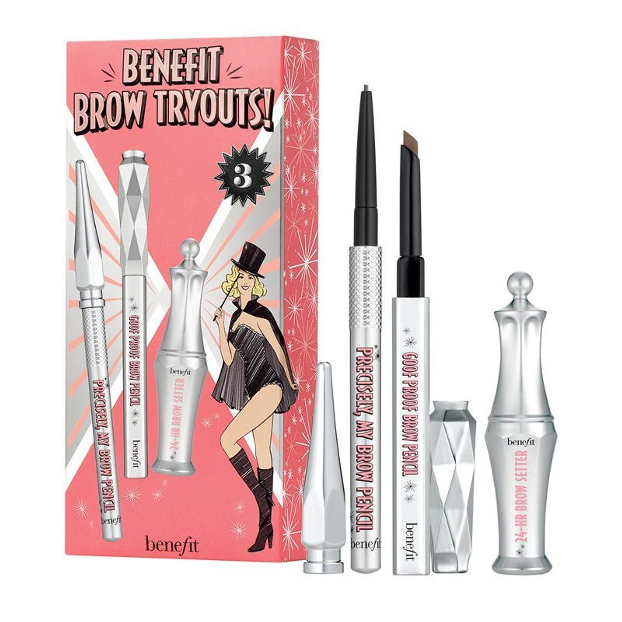 Benefit Brow Tryouts! Brow Pencil & Setting Gel Set