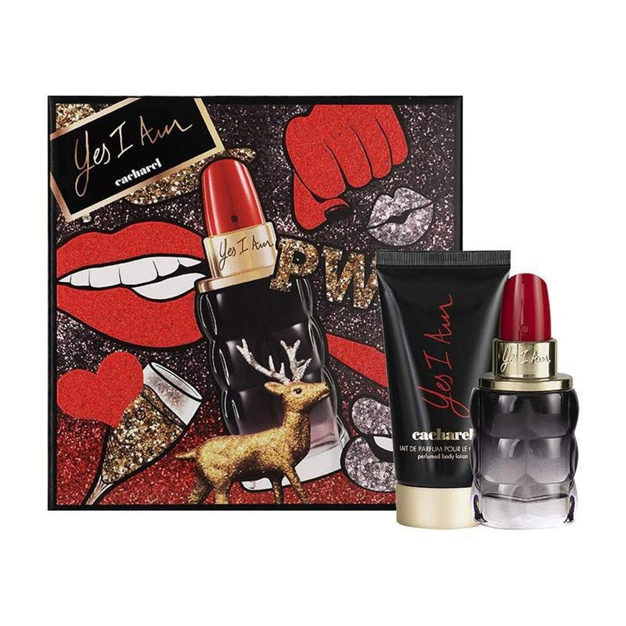 Cacharel Yes I Am Gift Set 30ml EDP + 50ml Body Lotion - LookincredibleCacharel3614272357976
