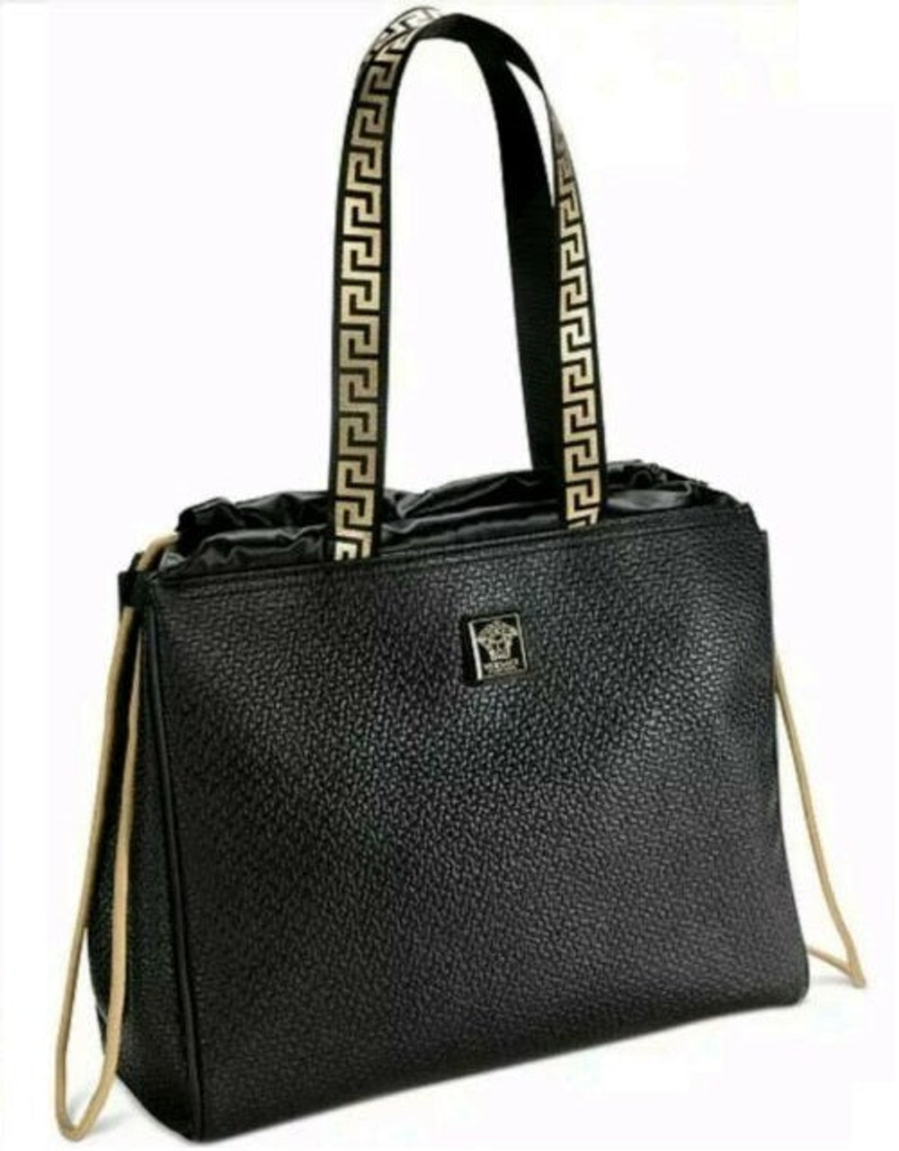 Versace Black Women's Shopping/ Shoulder/ Tote/ Hand Bag - Feel Gorgeous