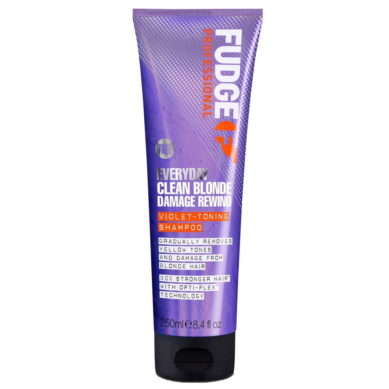Fudge Clean Blonde Damage Rewind Violet-Toning Shampoo 250ml - Feel Gorgeous