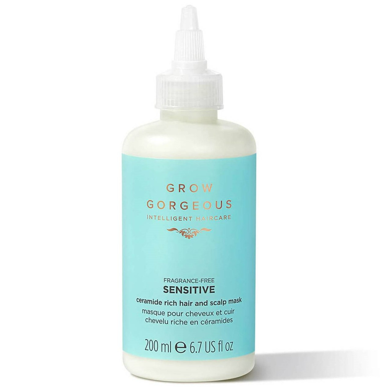 Grow Gorgeous Sensitive Ceramide Rich Hair and Scalp Mask 200ml - LookincredibleGrow Gorgeous5056307363954
