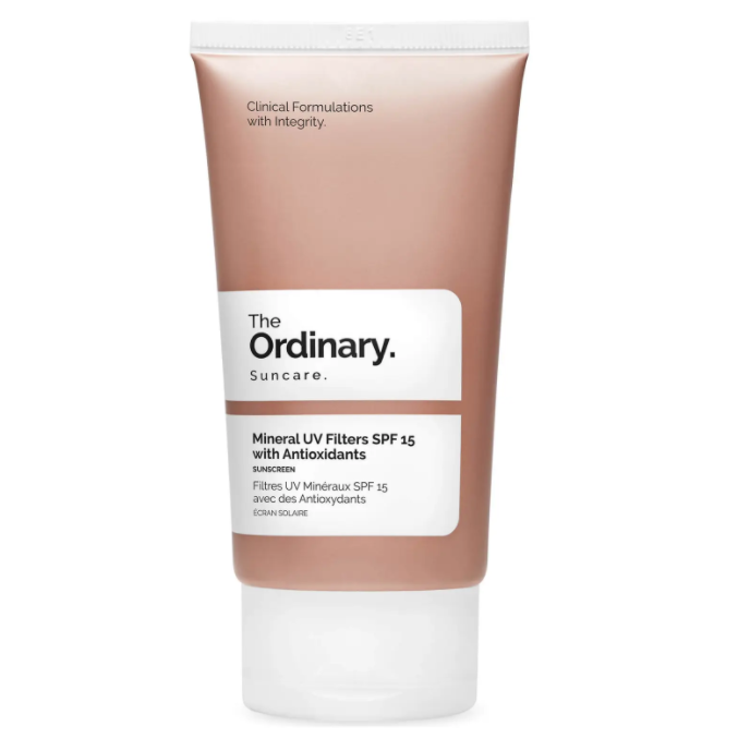 The Ordinary Mineral UV Filters SPF 15 with Antioxidants 50ml