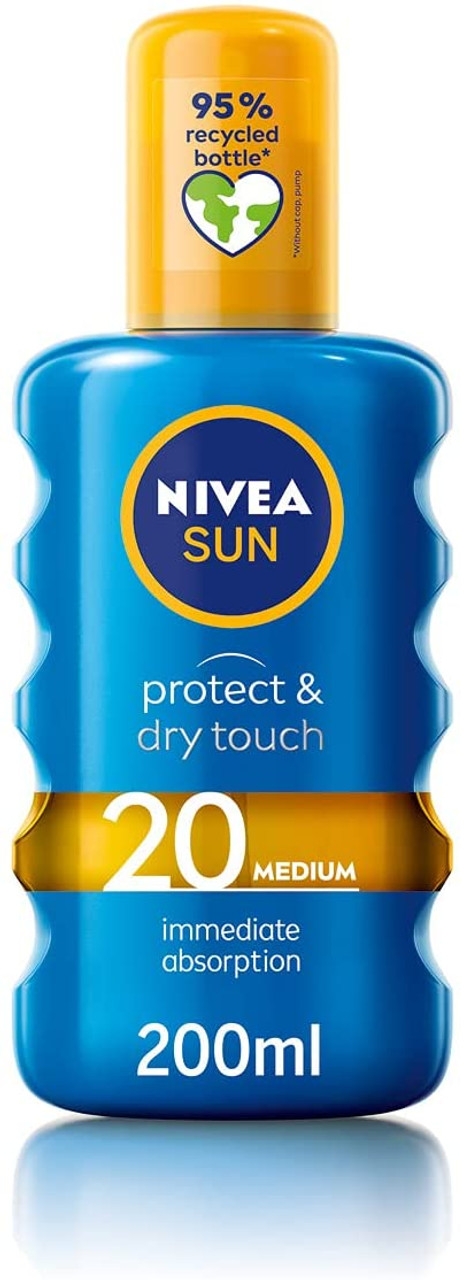 NIVEA SUN Protect & Refresh Invisible Cooling Sun Spray 200ml