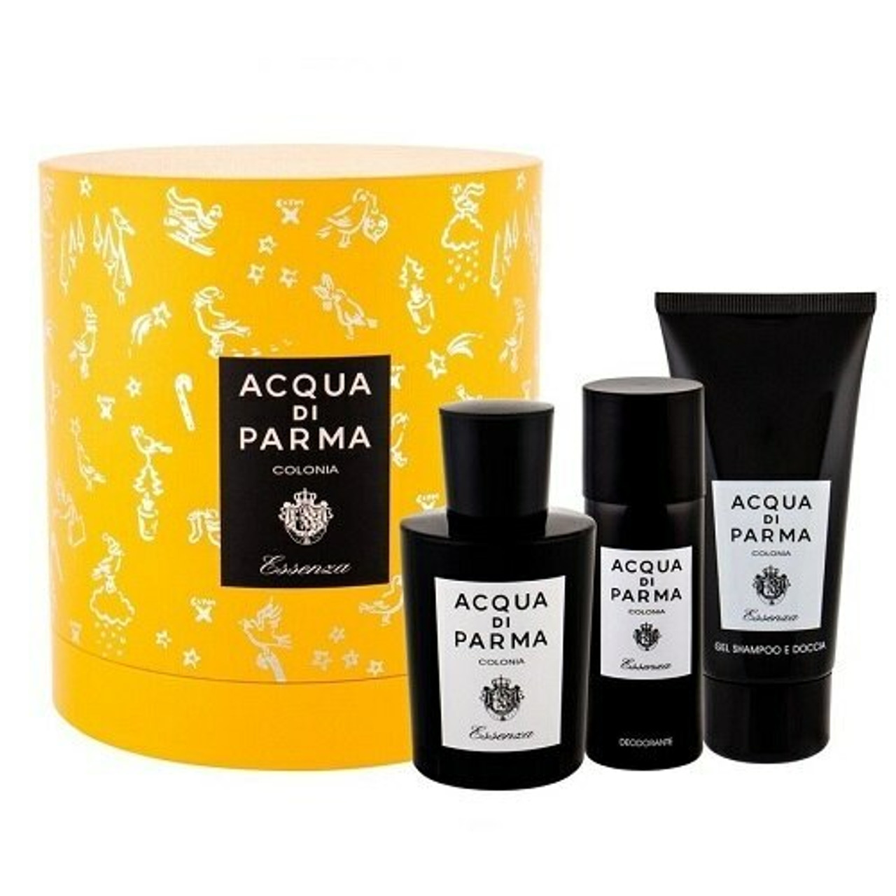 Acqua di Parma Colonia Essenza Gift Set 100ml EDC + 75ml Shower Gel + 50ml Deodorant - Feel Gorgeous
