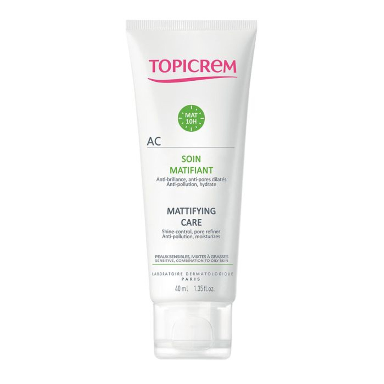 Topicrem AC Mattifying Care 40ml - LookincredibleTopicrem3700281703573