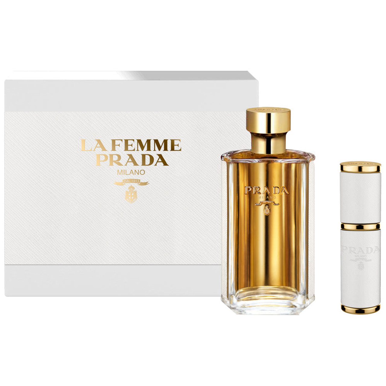 Prada La Femme Gift Set 100ml EDP + 8ml EDP Refillable