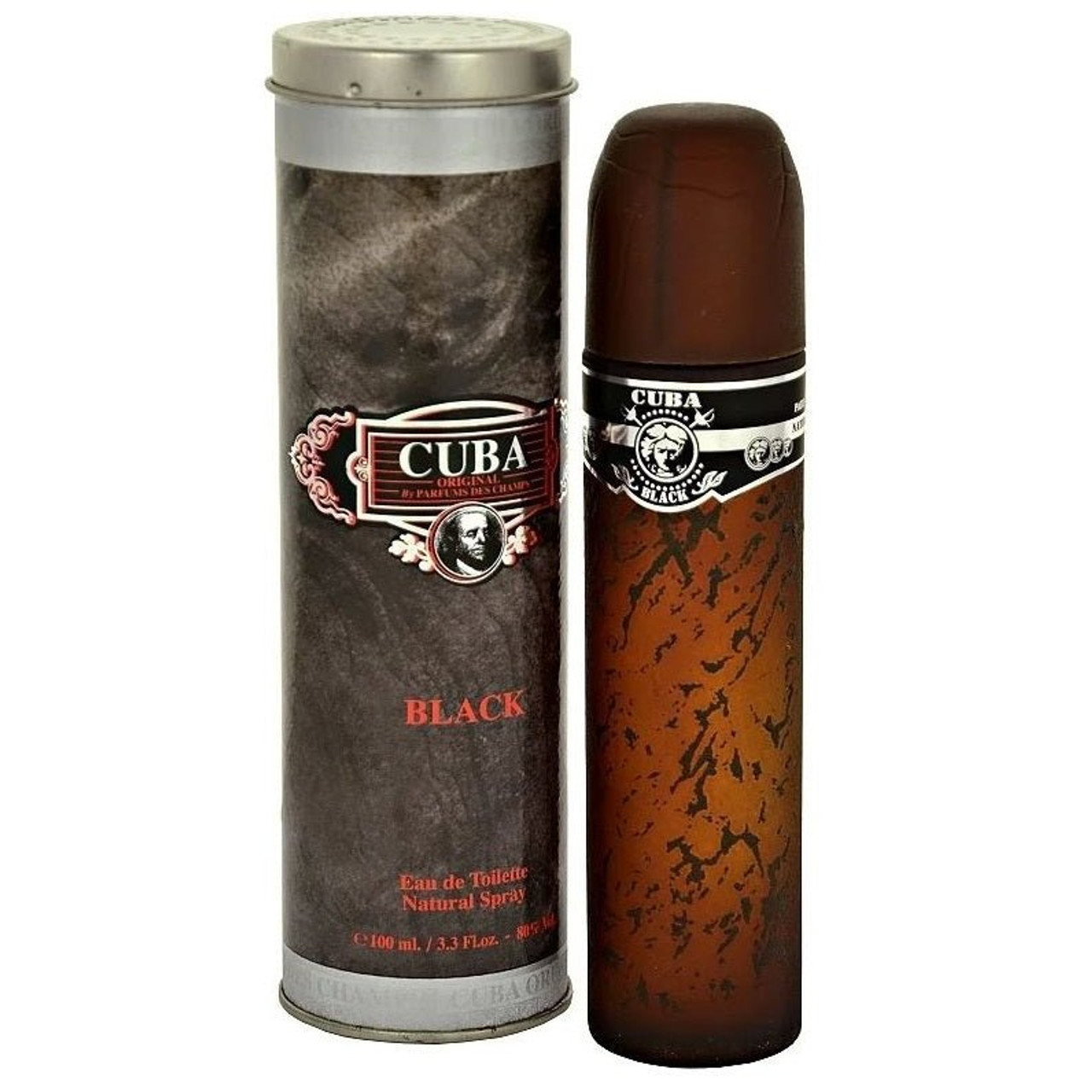 Cuba Classic Black Eau de Toilette Spray 100ml - LookincredibleCuba5425017732402