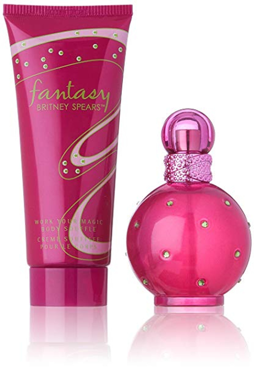 BRITNEY SPEARS FANTASY EDP-S 100ML + BODY SOUFFLE 100ML - LookincredibleBritney719346699075