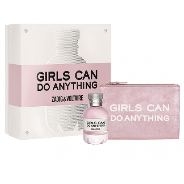 Zadig & Voltaire Girls Can Do Anything Gift Set 50ml EDP + Pouch - Feel Gorgeous