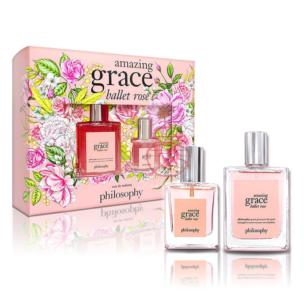 Philosophy Amazing Grace Ballet Rose Set 60ml EDT + 15ml EDT - Feel Gorgeous