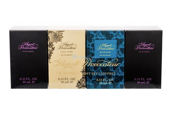 Agent Provocateur Mini Gift Set 2x 10ml Agent Provocateur EDP + 10ml Lace Noir EDP + 10ml Blue Silk EDP