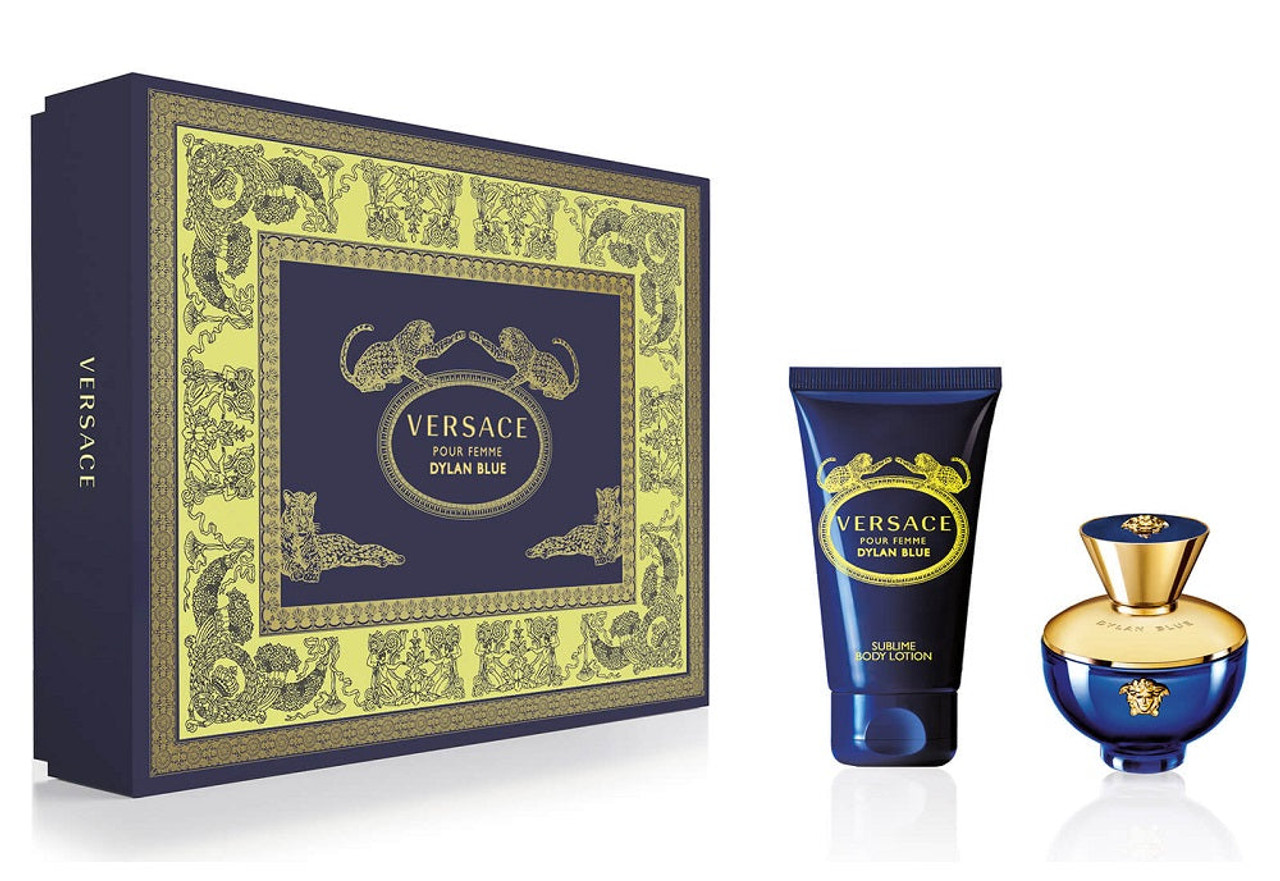 Versace Dylan Blue Pour Femme Gift Set 30ml EDP + 50ml Body Lotion