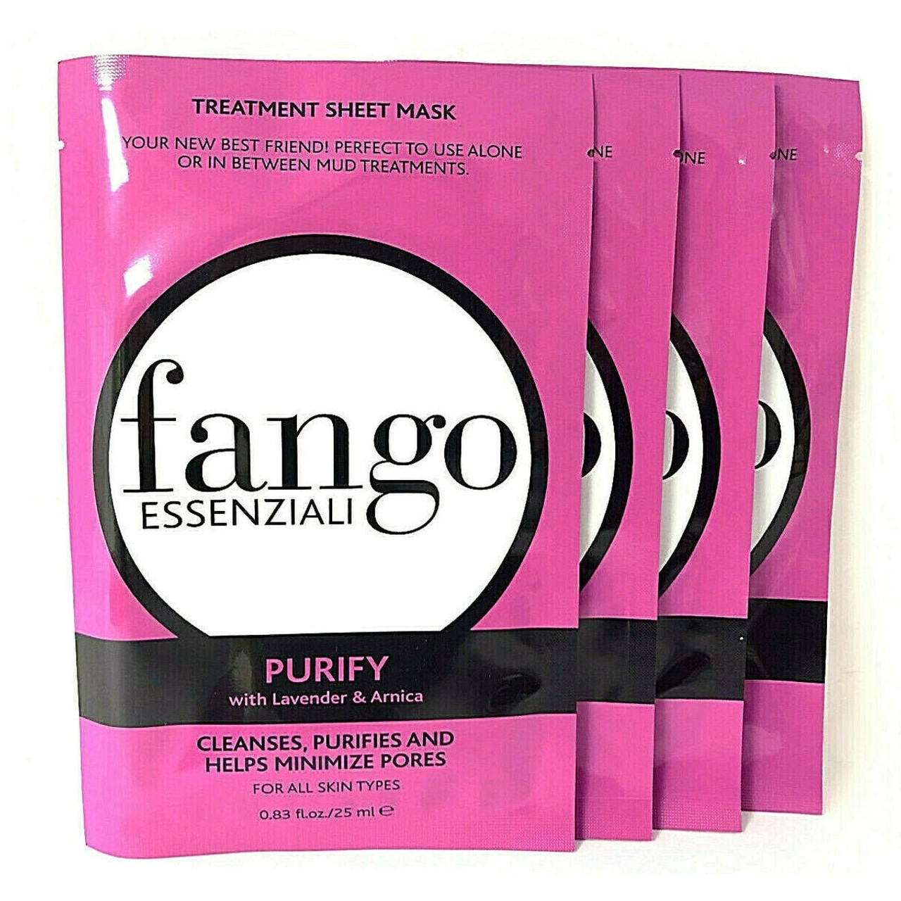 Borghese Fango Essenziali Purify Treatment Sheet Mask 4 x 25ml - LookincredibleBorghese Fango739581128253 Borghese Fango Essenziali Purify Treatment Sheet Mask 4 x 25ml - LookincredibleBorghese Fango739581128253
