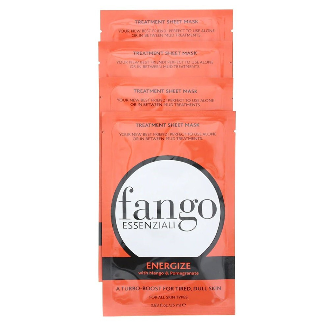 Borghese Fango Essenziali Energise Treatment Sheet Mask 4 x 25ml - LookincredibleBorghese Fango739581128239 Borghese Fango Essenziali Energise Treatment Sheet Mask 4 x 25ml - LookincredibleBorghese Fango739581128239