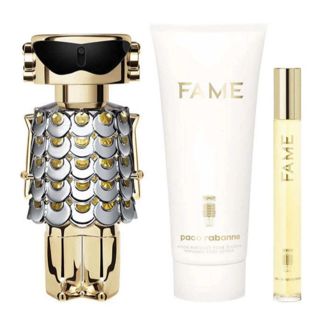 Paco Rabanne Fame Gift Set EDP 80ml + Body Lotion 100ml + EDP 10ml