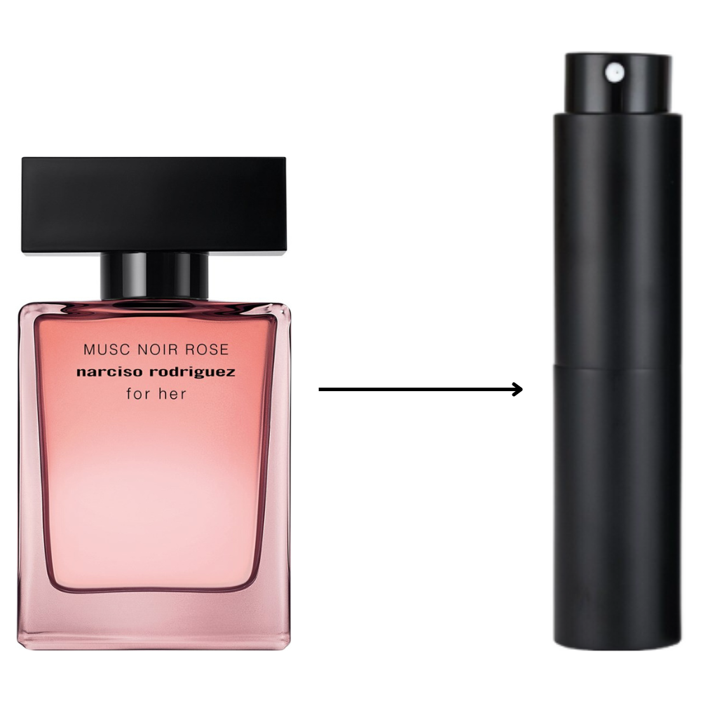 Narciso Rodriguez For Her Musc Noir Rose Eau De Parfum Spray Refillable Atomiser 10ml