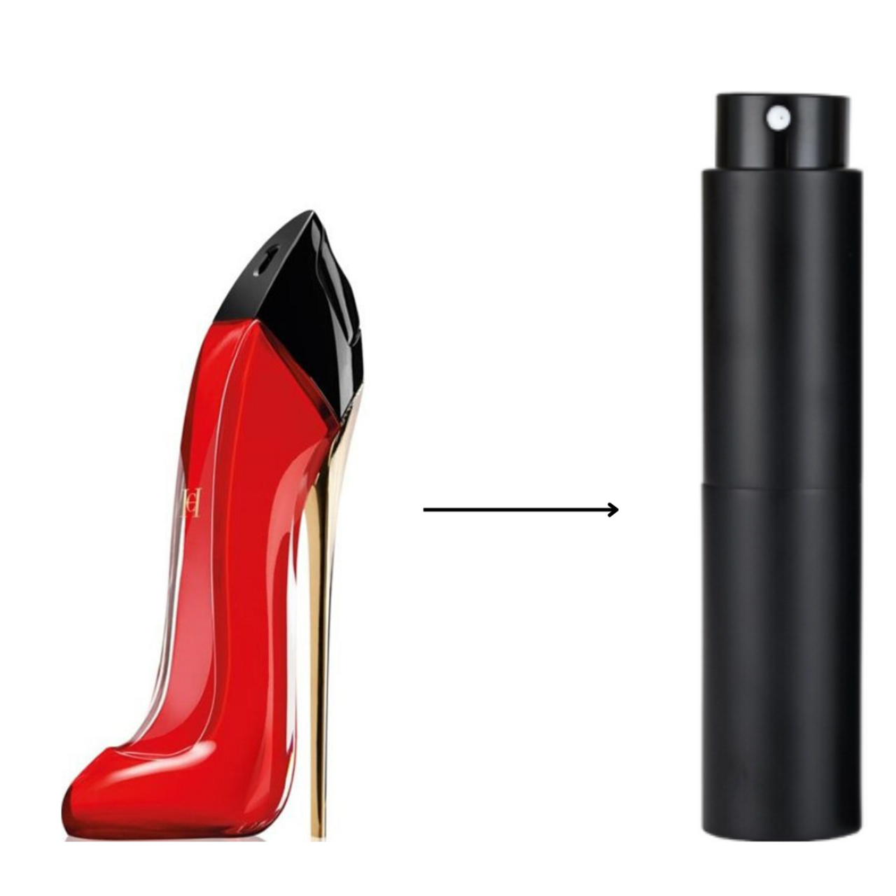 Carolina Herrera Very Good Girl Eau De Parfum Spray Refillable Atomiser 10ml