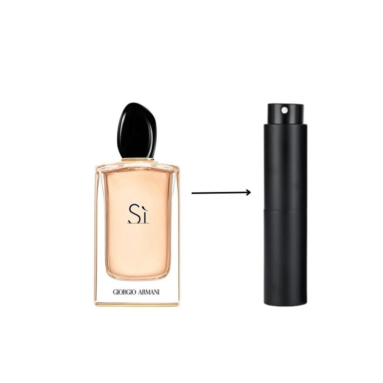 Giorgio Armani Sì Eau De Toilette Spray Refillable Atomiser 10ml