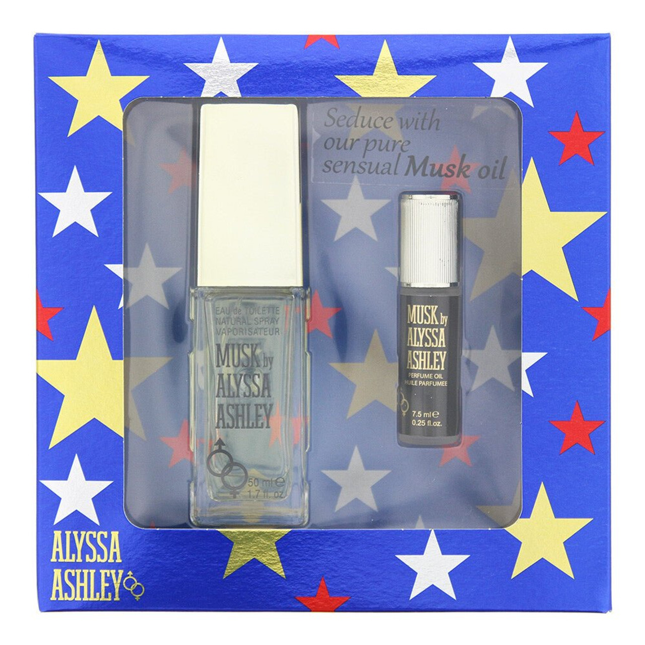Alyssa Ashley Musk Gift Set 50ml EDT + 7.5ml Parfum Oil - LookincredibleAlyssa Ashley3495080739990