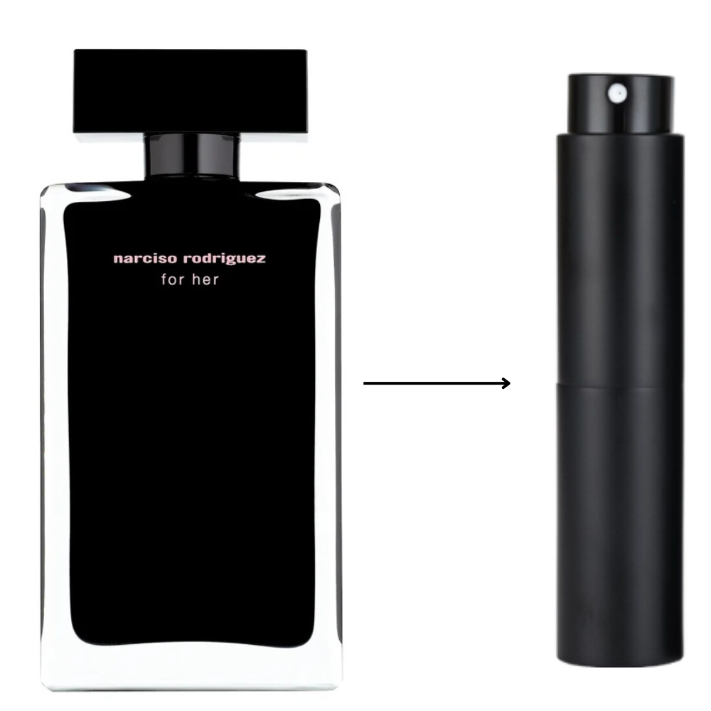 Narciso Rodriguez Eau De Toilette For Her Spray Refillable Atomiser 10ml