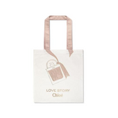 Chloe Parfum Womens White Tote Bag