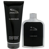 Jaguar Classic Black Bath Gift Set EDT 100ml + Bath & Shower Gel 200ml