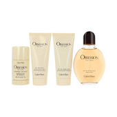 Calvin Klein Obsession Gift Set 125ml EDT + 75ml Deodorant Stick + 100ml After Shave Balm + 100ml Shower Gel