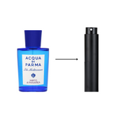 Acqua Di Parma Blu Mediterraneo Mirto Di Panarea Eau De Toilette Spray Refillable Atomiser 10ml Acqua Di Parma Blu Mediterraneo Mirto Di Panarea Eau De Toilette Spray Refillable Atomiser 10ml