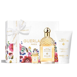 Guerlain Aqua Allegoria Mandarina Basilic Gift Set 125ml EDT Spray + 75ml Body Lotion + 5ml Miniature - LookincredibleGuerlain3346470145191