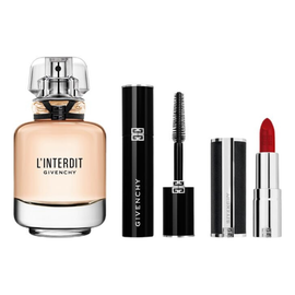 Givenchy L'interdit Gift Set 50ml EDP + Mini Mascara + Mini Lipstick