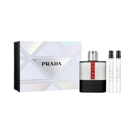 Prada Luna Rossa Carbon Gift Set 100ml EDT + 2X 10ml EDT - LookincrediblePrada3614273874359
