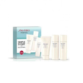 Shiseido Pureness Oil Control Deep Cleansing Set Foam Softener Moisturiser
