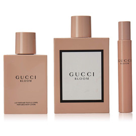 Gucci Bloom Gift Set 100ml EDP + 100ml Body Lotion + 7.4ml EDP Gucci Bloom Gift Set 100ml EDP + 100ml Body Lotion + 7.4ml EDP