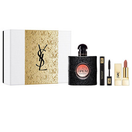 Yves Saint Laurent Black Opium Gift Set 50ml EDP + Mascara Volume Effect Faux Cils #1 + Rouge Pour Couture #70 Le Nu - LookincredibleYves Saint Laurent3614273610506