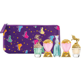 Anna Sui Gift Set: Romantica Exotica Spray EDT 4ml - Lucky Wish Secret Wish EDT 4ml - La Vie De Boheme EDT 4ml -Secret Wish EDT 4ml - Romantica EDT 4ml - Pouch