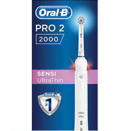 Oral-B Pro 2 2000 Sensi UltraThin Electric Toothbrush - Feel Gorgeous