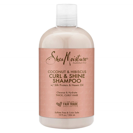 Shea Moisture Coconut & Hibiscus Curl & Shine Shampoo 379ml - Feel Gorgeous