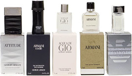 Giorgio Armani Men Travel Edition Miniatures Set 5 Pieces - Feel Gorgeous