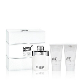 Montblanc Legend Spirit Gift Set: 100ml EDT + Shower Gel 100ml + Aftershave Balm 100ml - Feel Gorgeous Montblanc Legend Spirit Gift Set: 100ml EDT + Shower Gel 100ml + Aftershave Balm 100ml - Feel Gorgeous