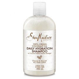 Shea Moisture 100% Virgin Coconut Oil Daily Hydration Shampoo 384ml - LookincredibleShea Moisture7643022209544 Shea Moisture 100% Virgin Coconut Oil Daily Hydration Shampoo 384ml - LookincredibleShea Moisture7643022209544