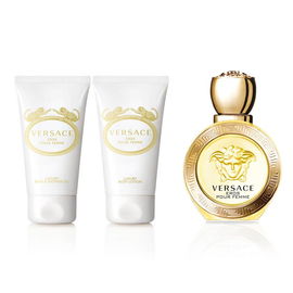 Versace Eros Pour Femme Gift Set 50ml EDT + 50ml Shower Gel + 50ml Body Lotion Versace Eros Pour Femme Gift Set 50ml EDT + 50ml Shower Gel + 50ml Body Lotion