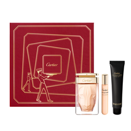 Cartier La Panthere Gift Set 75ml EDP + 40ml Hand Cream + 15ml EDP