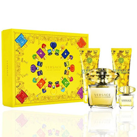 Versace Yellow Diamond Gift Set 90ml EDT + 100ml Shower Gel + 100ml Body Lotion + 5ml EDT - LookincredibleVersace8011003873401 Versace Yellow Diamond Gift Set 90ml EDT + 100ml Shower Gel + 100ml Body Lotion + 5ml EDT - LookincredibleVersace8011003873401