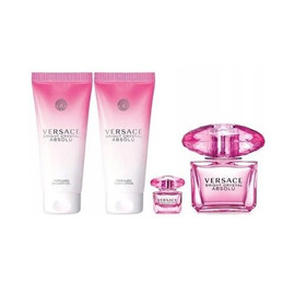 Versace Bright Crystal Absolu Gift Set 90ML EDP + 100ml Shower Gel + 100ml Body Lotion + 5ml EDP - LookincredibleVersace8011003873371 Versace Bright Crystal Absolu Gift Set 90ML EDP + 100ml Shower Gel + 100ml Body Lotion + 5ml EDP - LookincredibleVersace8011003873371