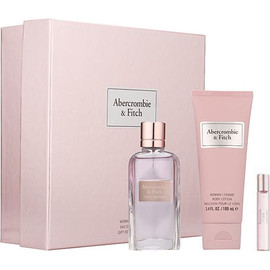 Abercrombie & Fitch First Instinct Pink for Her Gift Set: 100ml EDP + 15ml EDP + 200ml Body Lotion - Feel Gorgeous Abercrombie & Fitch First Instinct Pink for Her Gift Set: 100ml EDP + 15ml EDP + 200ml Body Lotion - Feel Gorgeous