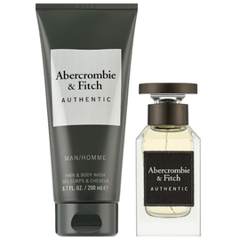 Abercrombie & Fitch Authentic Man Gift Set 50ml EDT + 200ml Hair & Body Wash