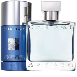 Azzaro Chrome Gift Set 50ml EDT + 75ml Deodorant Stick