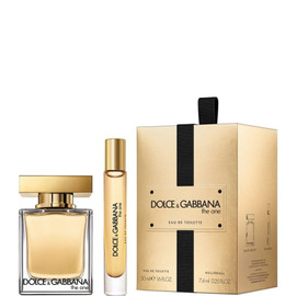Dolce & Gabbana The One Gift Set 50ml EDT + 7.4ml Rollerball Dolce & Gabbana The One Gift Set 50ml EDT + 7.4ml Rollerball