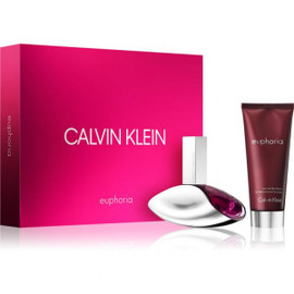 Calvin Klein Euphoria Gift Set 100ml EDP + 100ml Body Lotion